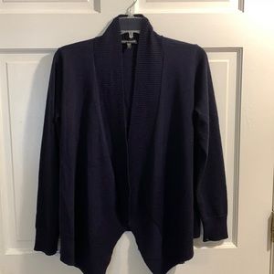 Eileen Fisher merino wool open front cardigan sweater